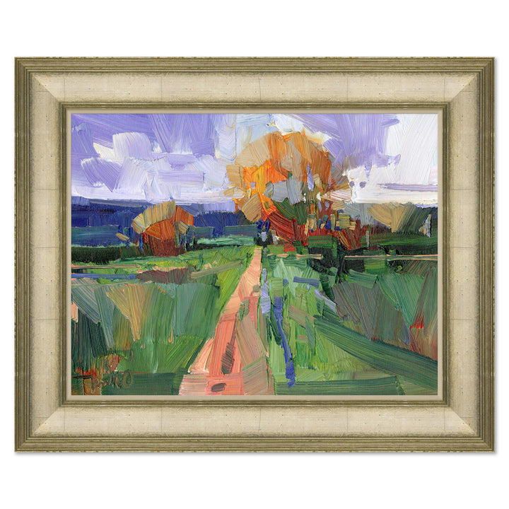 The Road on Canvas by Soicher Marin