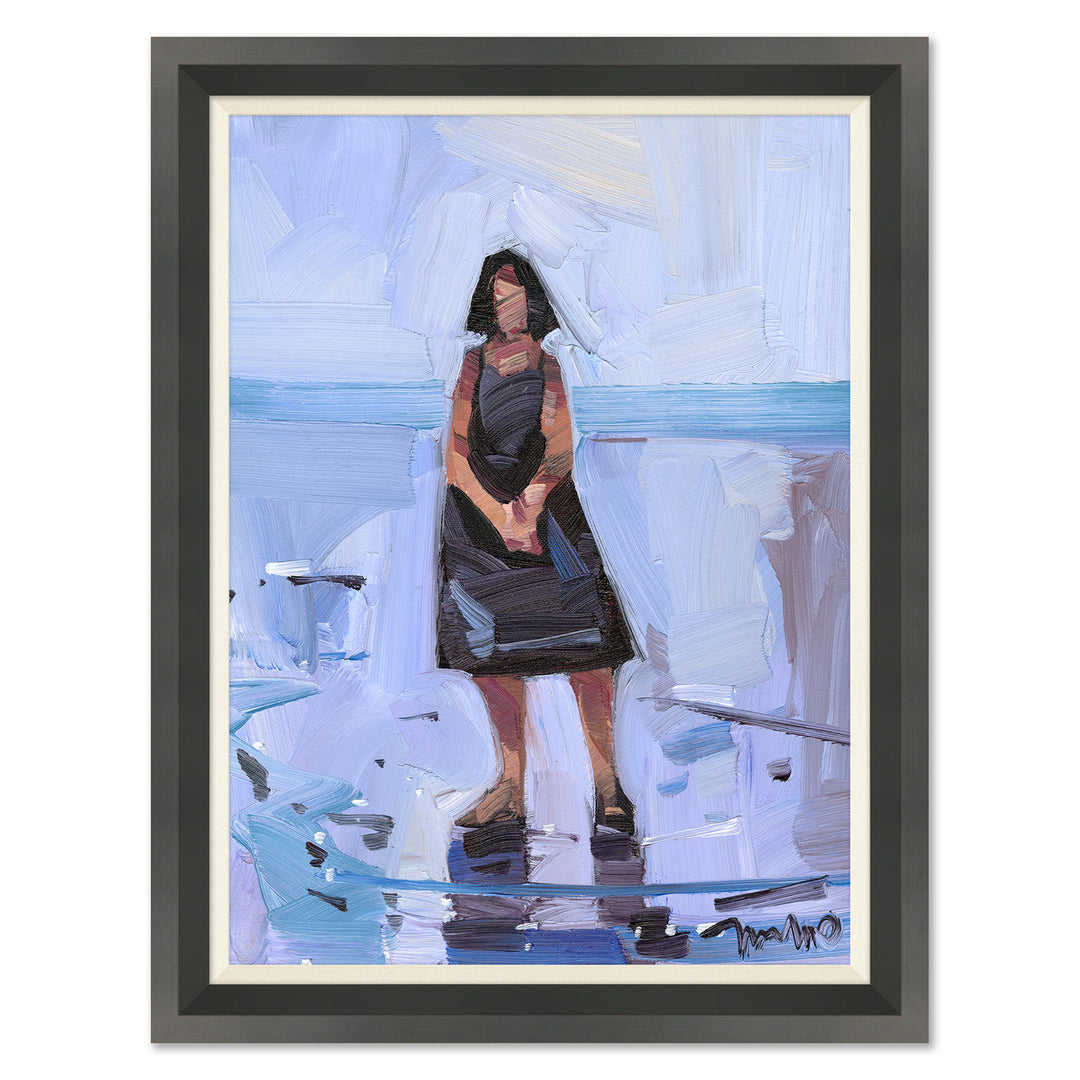 Standing on Water on Canvas by Soicher Marin