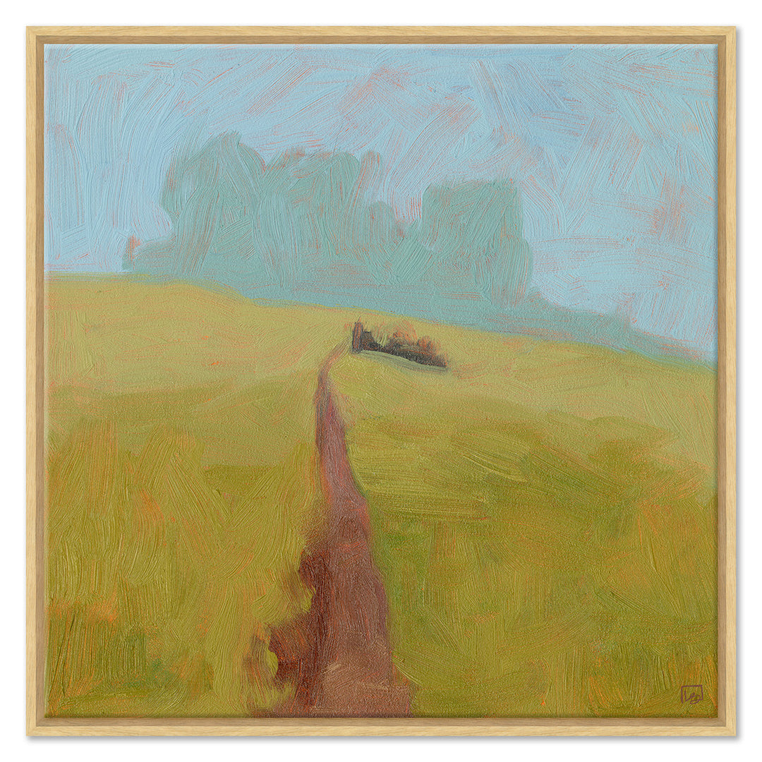 Sim's Creek Upper Pasture, Winter Fog by Soicher Marin