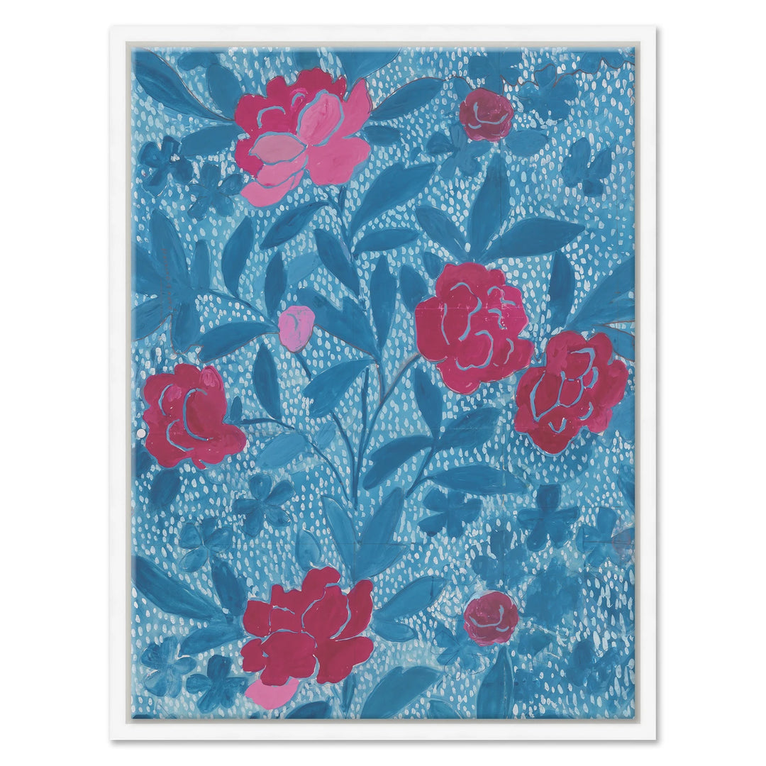 Floral Blue (var. 2) by Soicher Marin