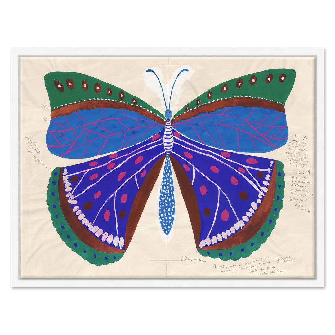 Butterfly Blue (var. 3) by Soicher Marin