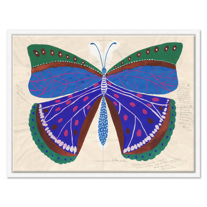 Butterfly Blue (var. 3) by Soicher Marin