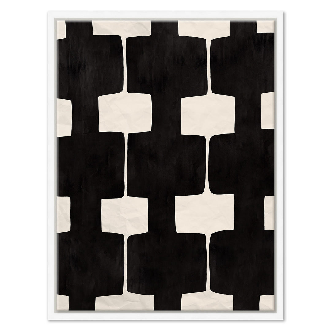 Black and White Abstract 4 (var. 3) by Soicher Marin