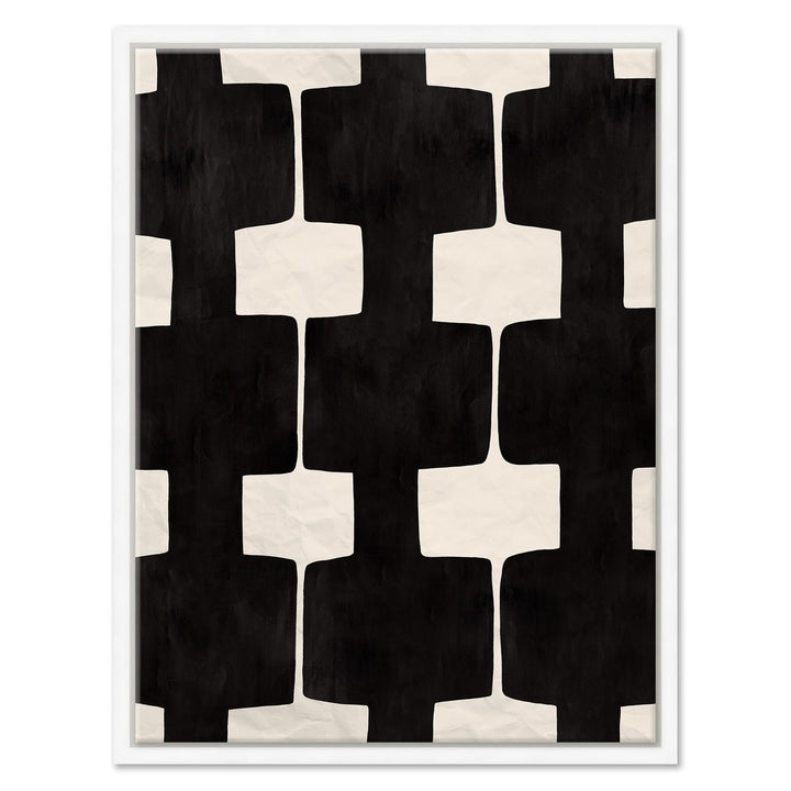 Black and White Abstract 4 (var. 3) by Soicher Marin