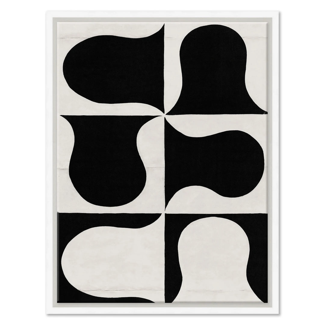 Black and White Abstract Series 2 (var. 2) by Soicher Marin