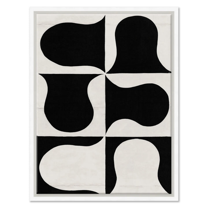 Black and White Abstract Series 2 (var. 2) by Soicher Marin