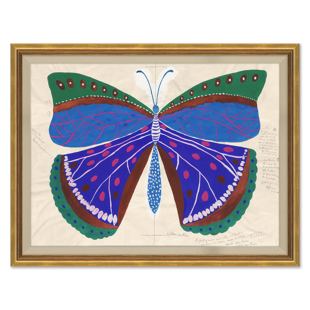 Butterfly Blue (var. 4) by Soicher Marin