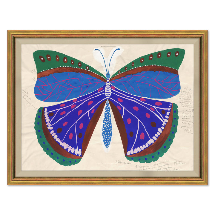 Butterfly Blue (var. 4) by Soicher Marin