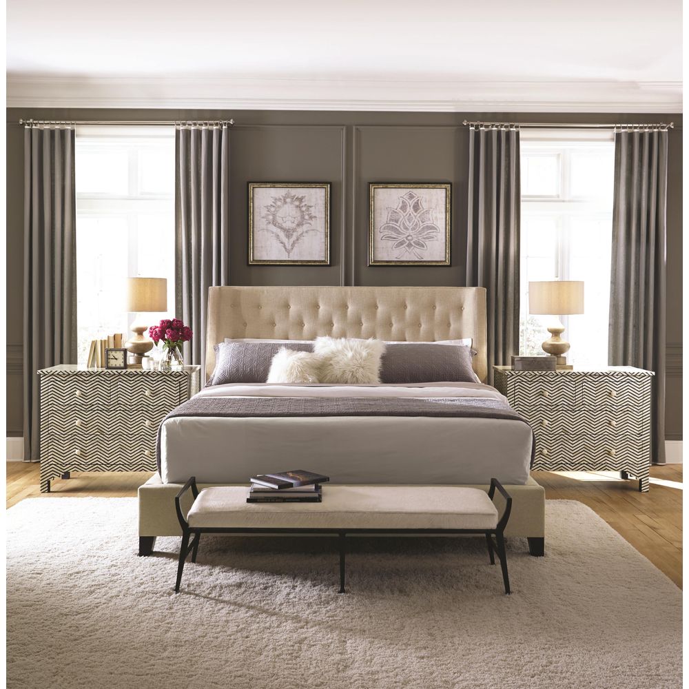 Beds Wandar Fabric Shelter Bed Queen