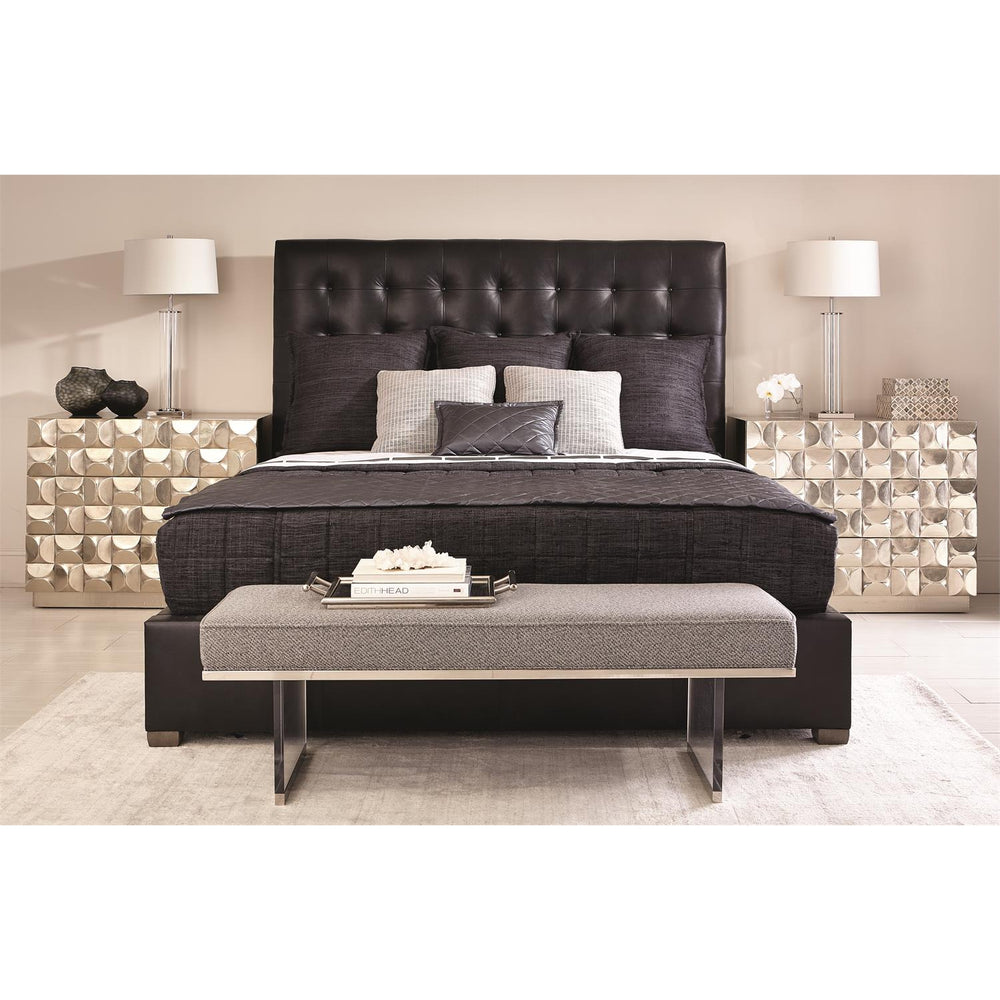 Avery Leather Panel Bed Queen-Bernhardt-BHDT-K1473-Beds-2-France and Son