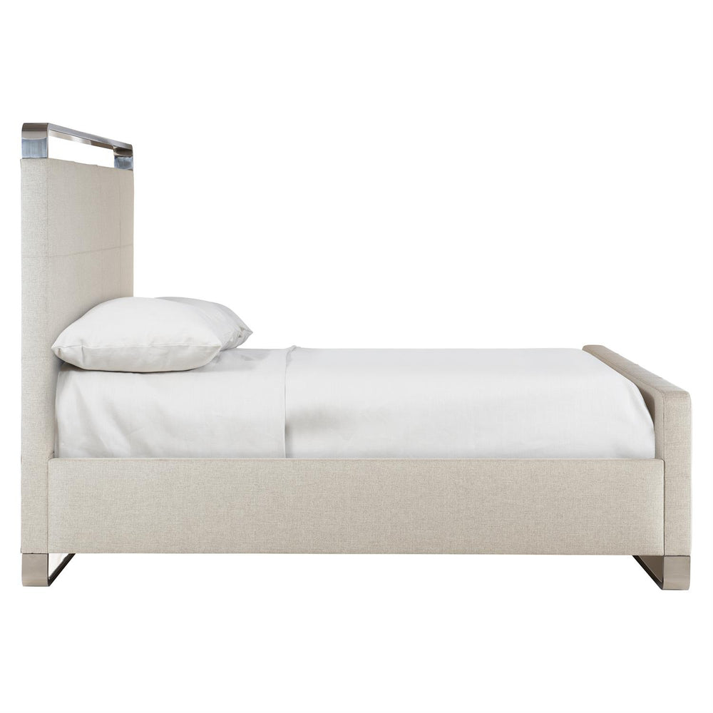 Salena Fabric Panel Bed King-Bernhardt-BHDT-K1617-Beds-2-France and Son