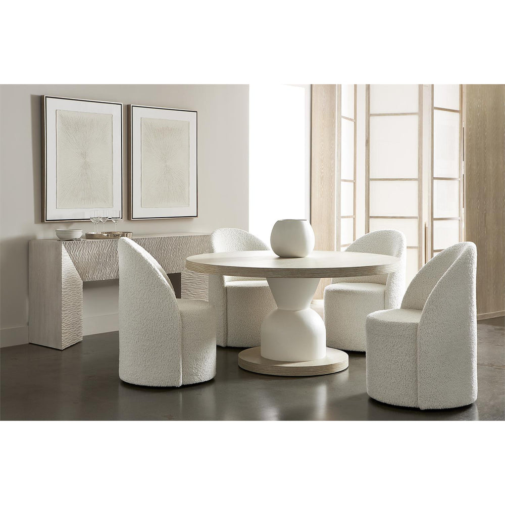 Solaria Dining Table - Round-Bernhardt-BHDT-K1736-Dining Chairs-2-France and Son