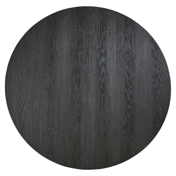Trianon Round Dining Table-Bernhardt-BHDT-K1810-Dining TablesGris Finish-4-France and Son