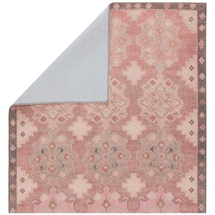 Vibe by Jaipur Living Chilton Medallion Pink/ Brown Area Rug (6'X9')