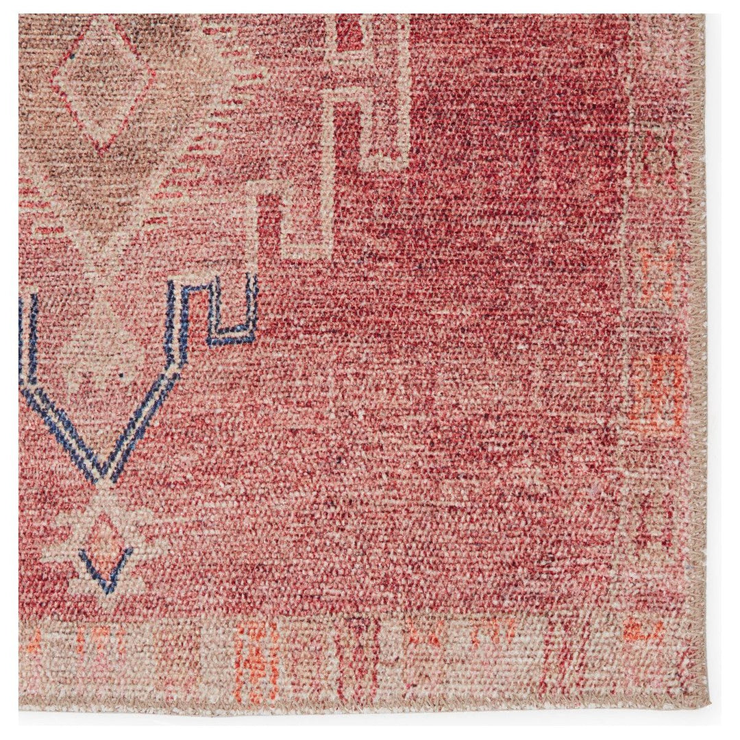 Vibe by Jaipur Living Evadne Medallion Pink/ Blue Area Rug (5'X7'6")