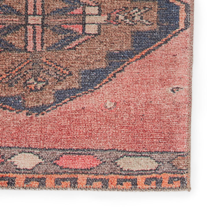 Vibe by Jaipur Living Mirta Medallion Pink/ Blue Area Rug (5'X7'6")