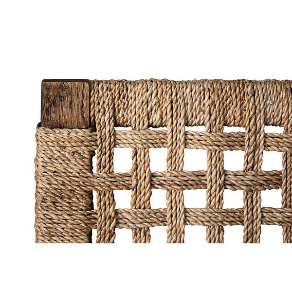 Beds Karina Seagrass Wrapped Bed Twin