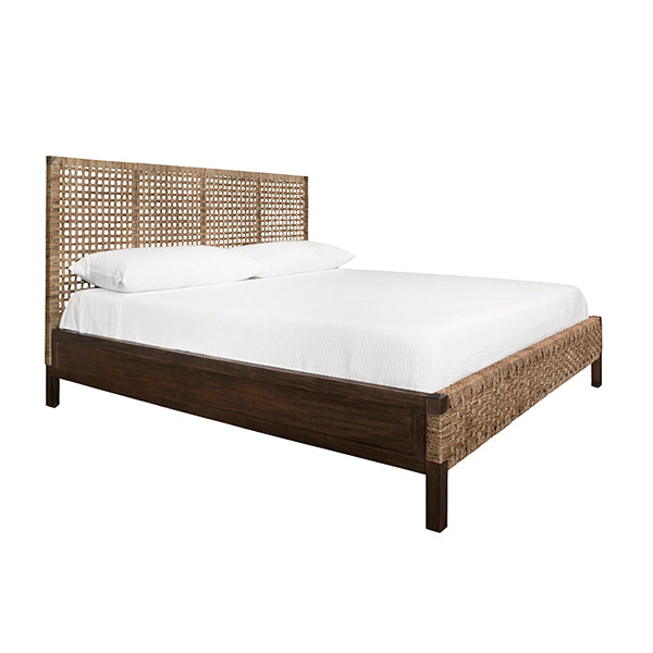 Beds Karina Seagrass Bed - Queen