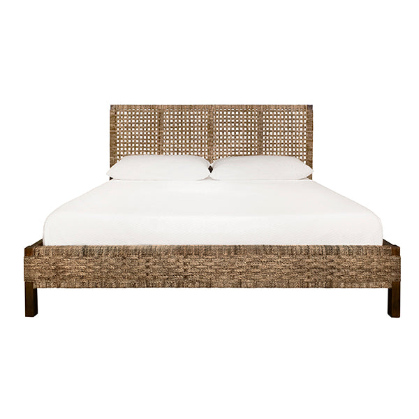 Beds Karina Seagrass Bed - Queen