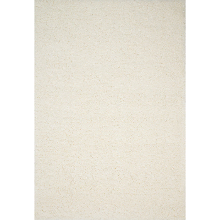 Loloi Kayla Shag Ivory 18" x 18" Sample Rug