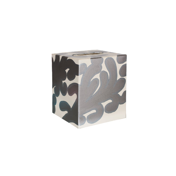 Bathroom Accessories & Decor Kleenex Box Silver And Cream