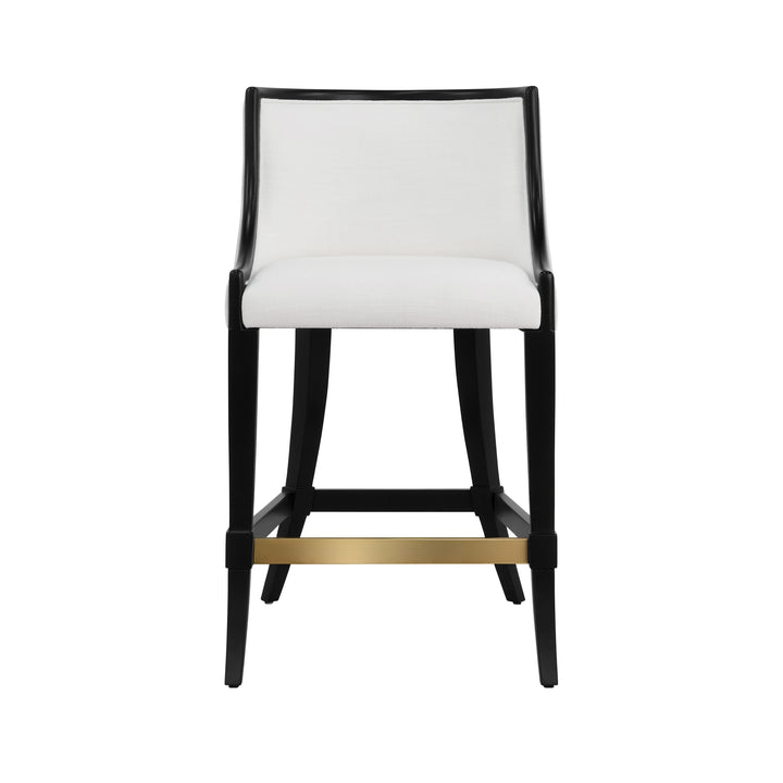 Keaton Klismos Leg Counter Stool