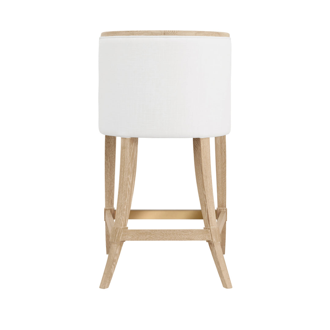 Keaton Klismos Leg Counter Stool