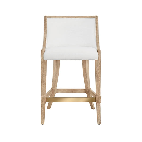 Keaton Klismos Leg Counter Stool