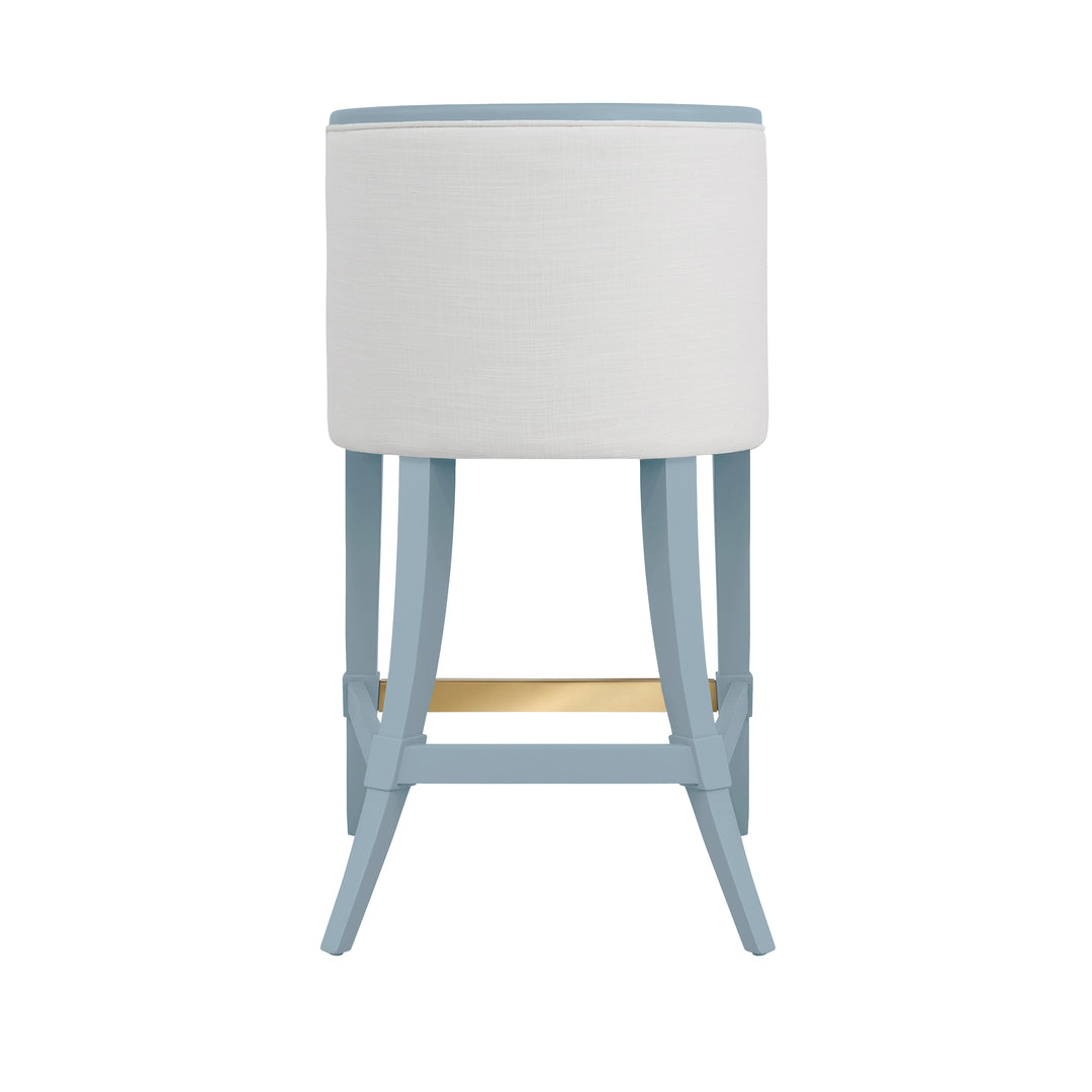 Keaton Klismos Leg Counter Stool