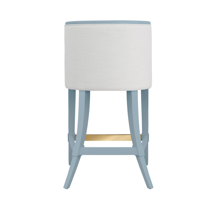 Keaton Klismos Leg Counter Stool