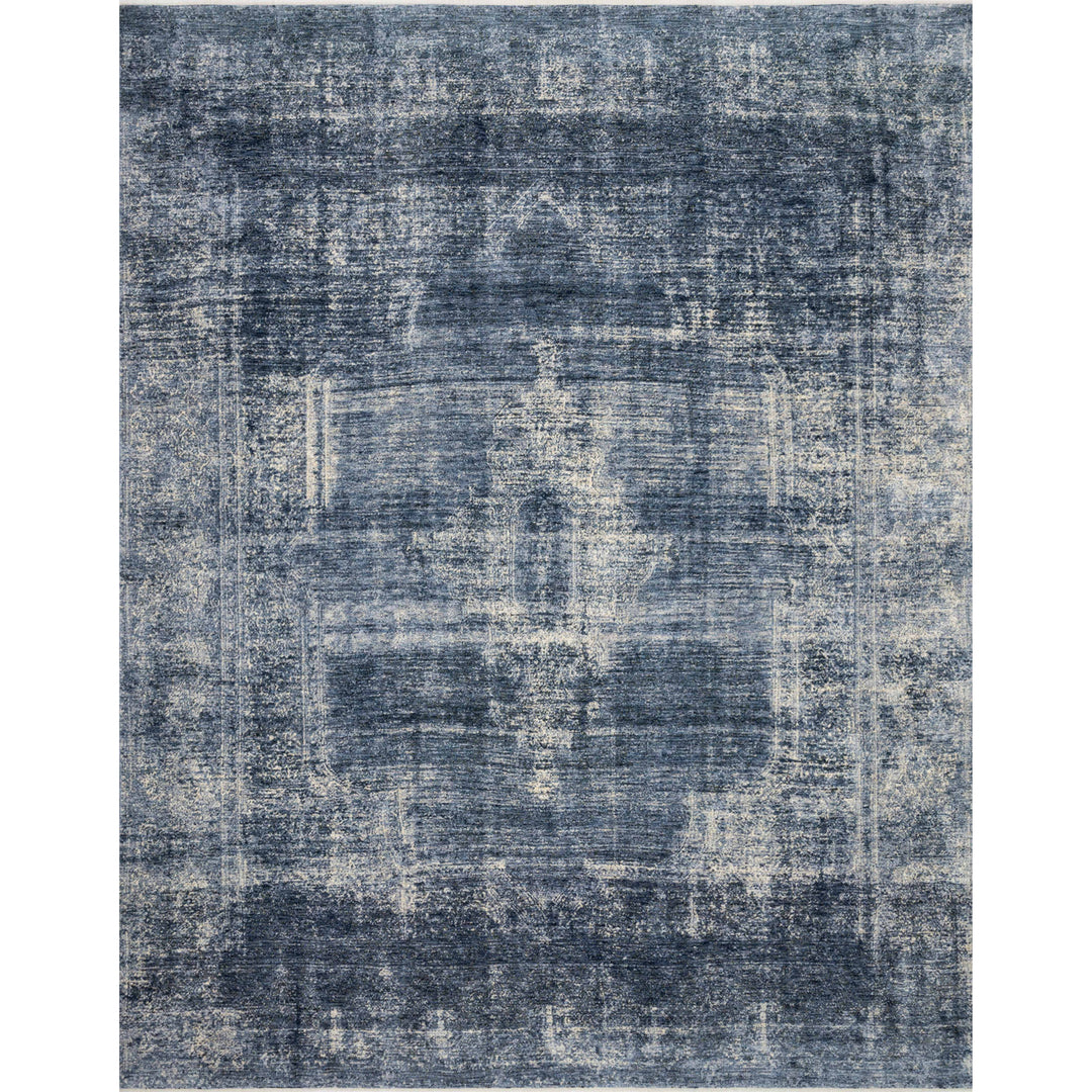 Magnolia Home By Joanna Gaines x Loloi Kennedy Denim 9'-6" x 12'-6" Area Rug