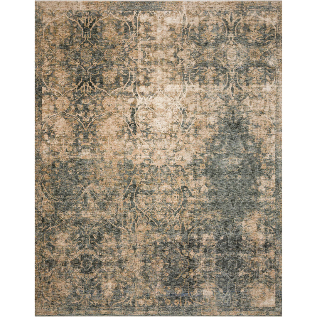 Magnolia Home By Joanna Gaines x Loloi Kennedy Lagoon / Sand 2'-8" x 7'-9" Runner Rug