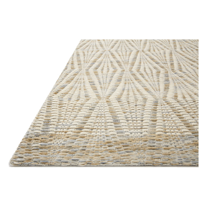 Loloi Kenzie Ivory / Sand 3'-6" x 5'-6" Accent Rug