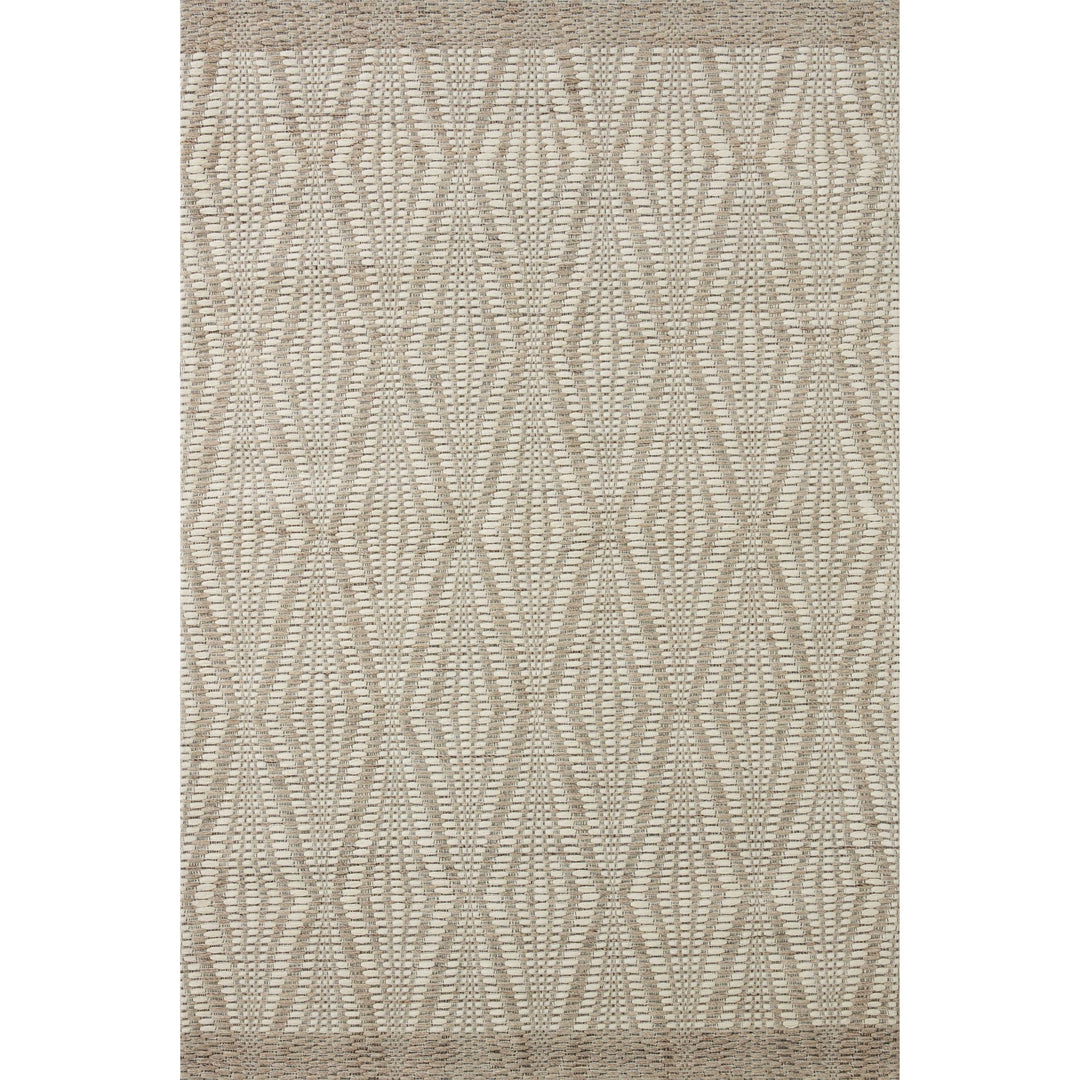 Loloi Kenzie Ivory / Taupe 2'-6" x 7'-6" Runner Rug