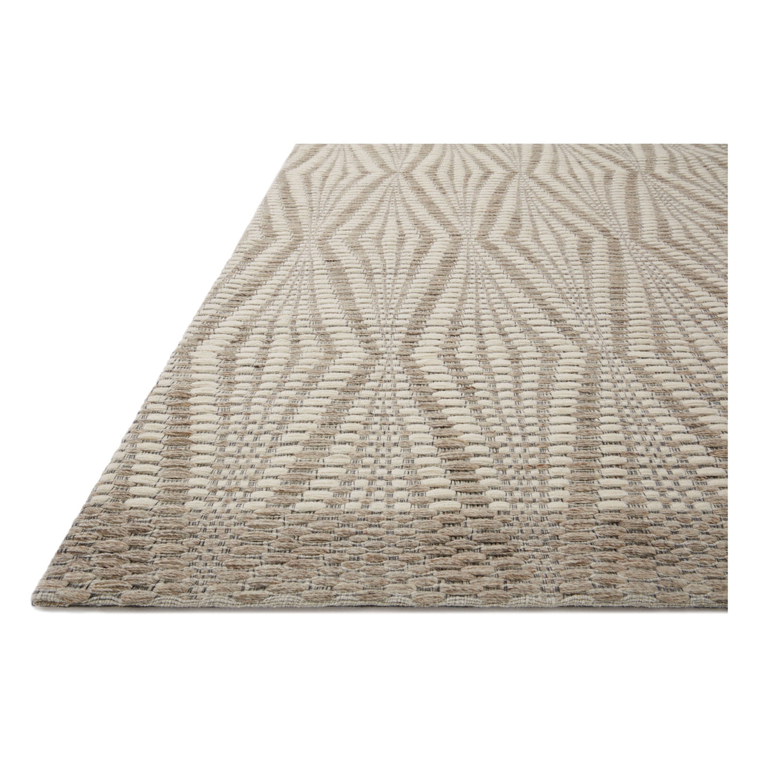 Loloi Kenzie Ivory / Taupe 2'-6" x 7'-6" Runner Rug