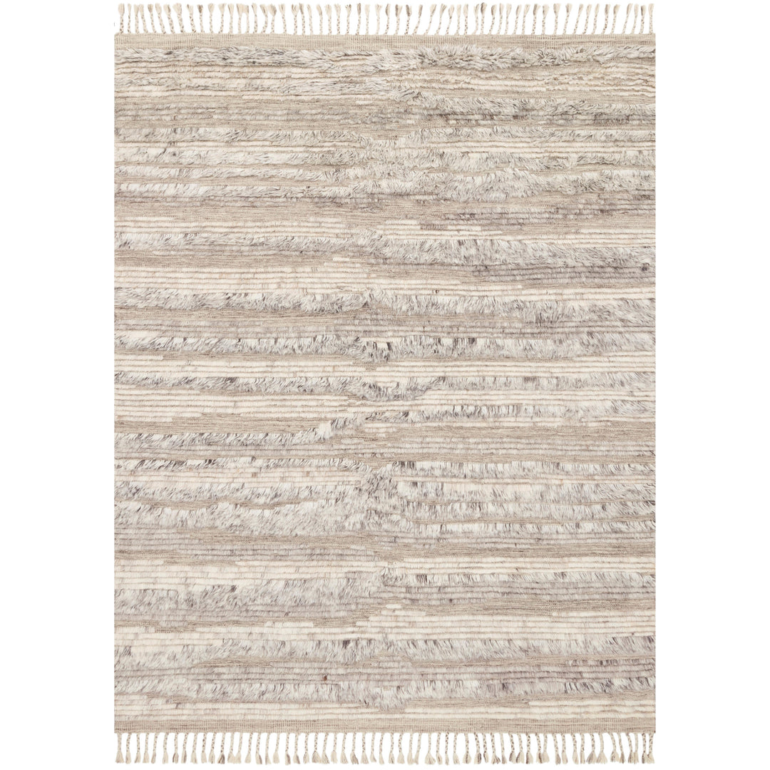 Loloi Khalid Natural / Ivory 4'-0" x 6'-0" Accent Rug