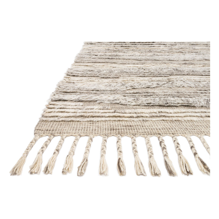 Loloi Khalid Natural / Ivory 4'-0" x 6'-0" Accent Rug