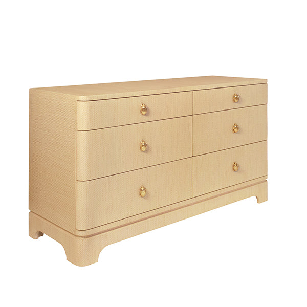 Dressers & Chests Kilmer Natural Six Drawer