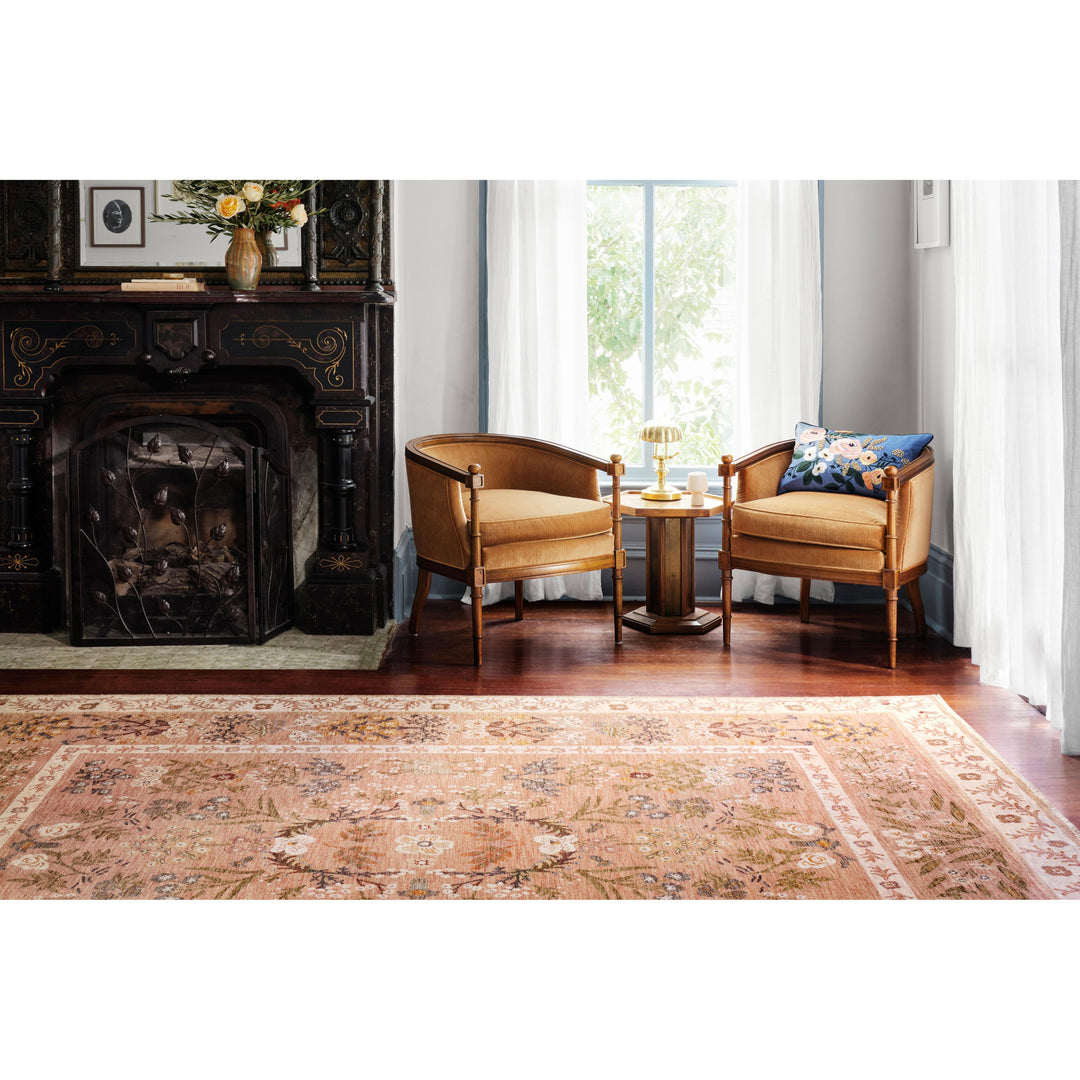 Rifle Paper Co. x Loloi Kismet Camel 9'-3" x 12'-6" Area Rug