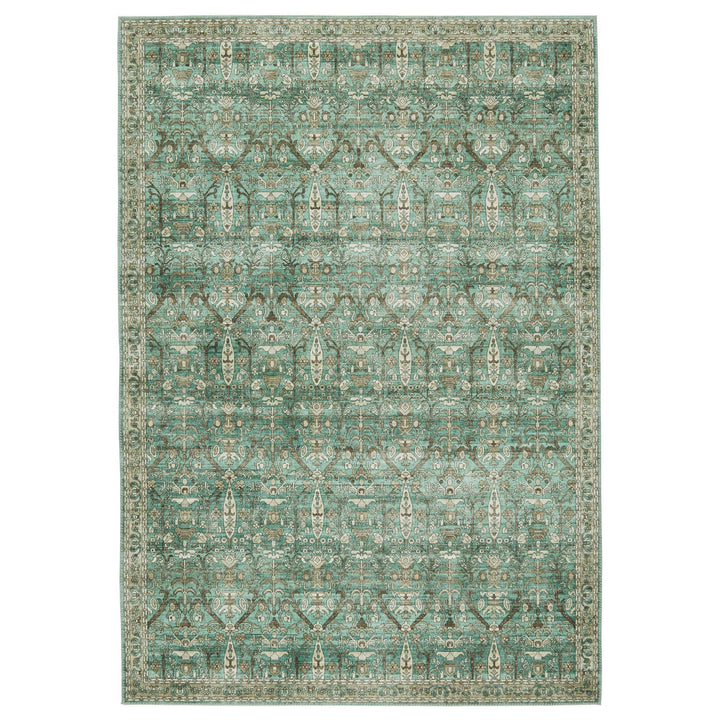 Nikki Chu by Jaipur Living Razi Trellis Green/ Tan Area Rug (8'X10')