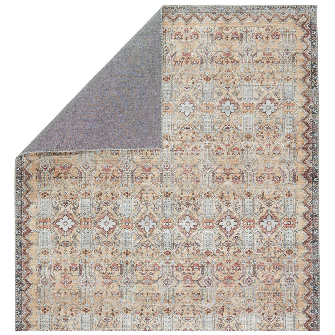 Nikki Chu by Jaipur Living Dalia Trellis Tan/ Light Gray Area Rug (8'X10')