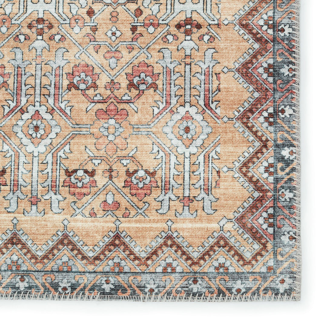 Nikki Chu by Jaipur Living Dalia Trellis Tan/ Light Gray Area Rug (8'X10')