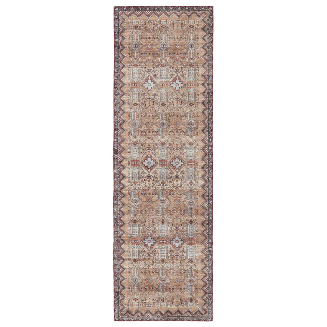 Nikki Chu by Jaipur Living Dalia Trellis Tan/ Light Gray Area Rug (8'X10')