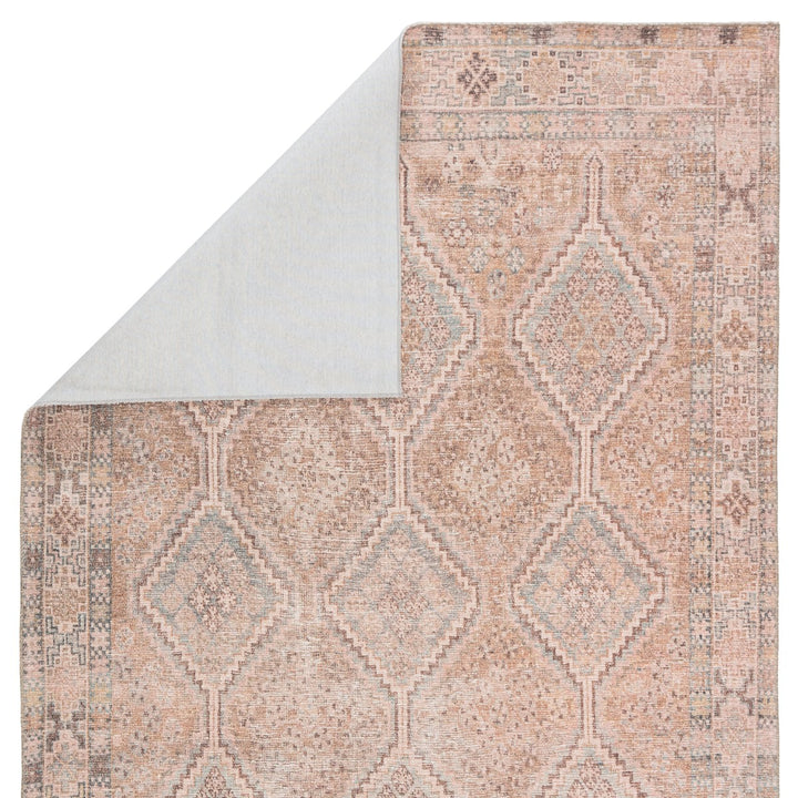 Jaipur Living Marquesa Trellis Light Pink/ Blue Runner Rug (2'6"X7'6")