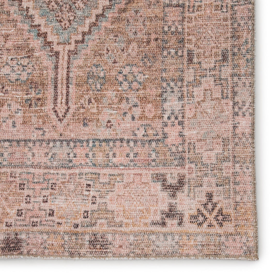 Jaipur Living Marquesa Trellis Light Pink/ Blue Area Rug (7'6"X9'6")