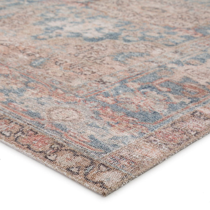 Jaipur Living Geonna Medallion Blue/ Beige Runner Rug (2'6"X7'6")