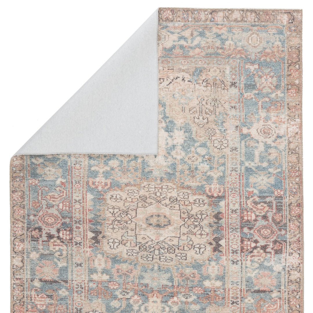 Jaipur Living Geonna Medallion Blue/ Beige Runner Rug (2'6"X7'6")