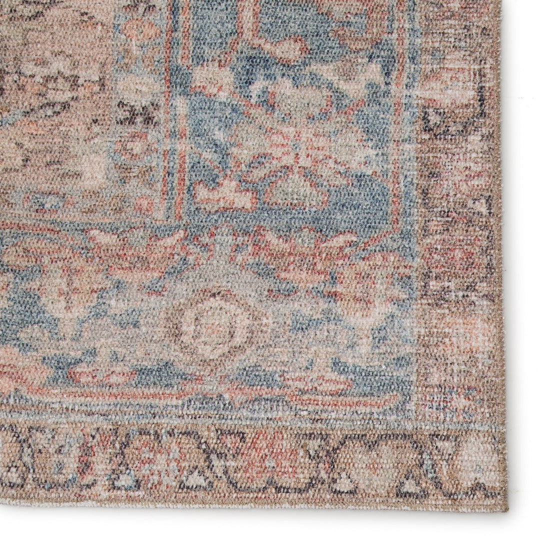 Jaipur Living Geonna Medallion Blue/ Beige Runner Rug (2'6"X7'6")