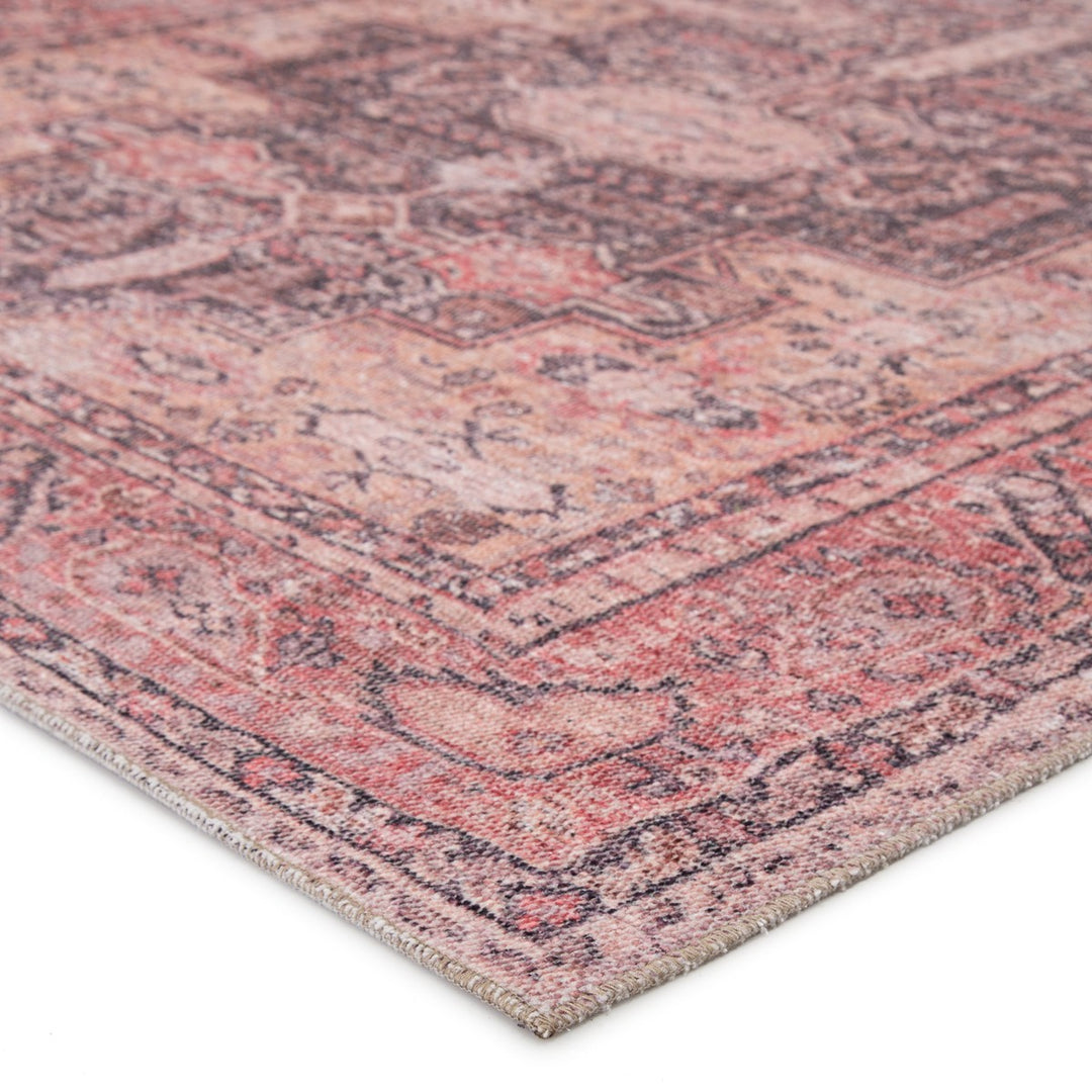 Jaipur Living Cosima Medallion Pink/ Dark Purple Area Rug (9'X12')