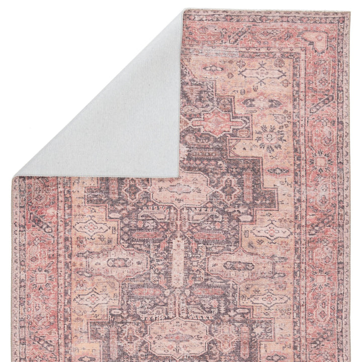 Jaipur Living Cosima Medallion Pink/ Dark Purple Area Rug (7'6"X9'6")